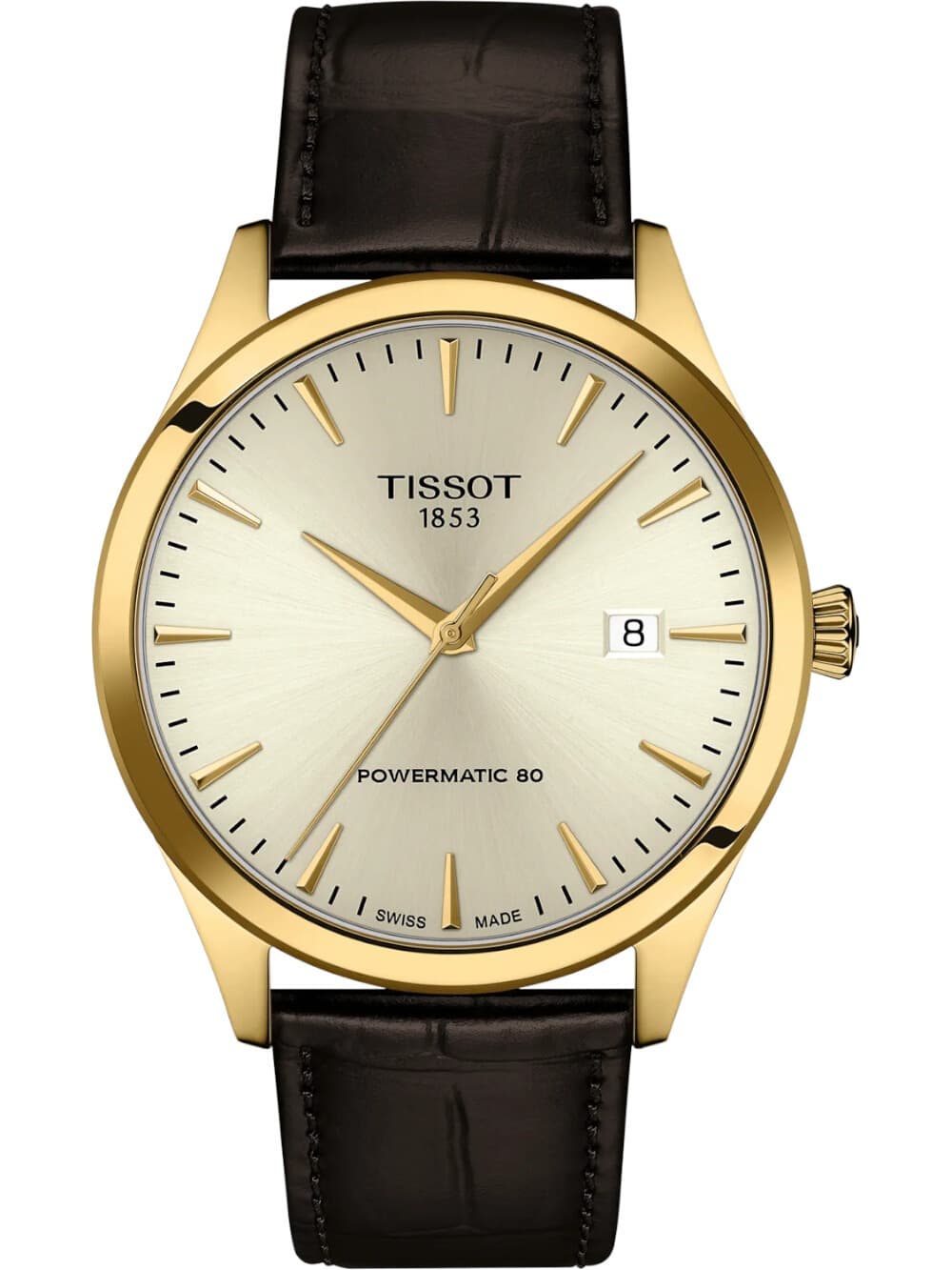 Tissot T1584073626100 Herrenuhr Classic Dream Powermatic 80 40mm 5ATM
