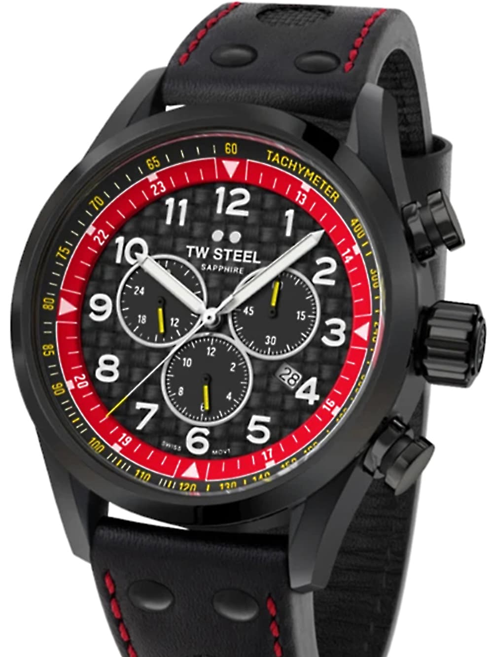 TW Steel SVS303 Special Ed. Chronograph Volante Herrenuhr 48mm 10ATM