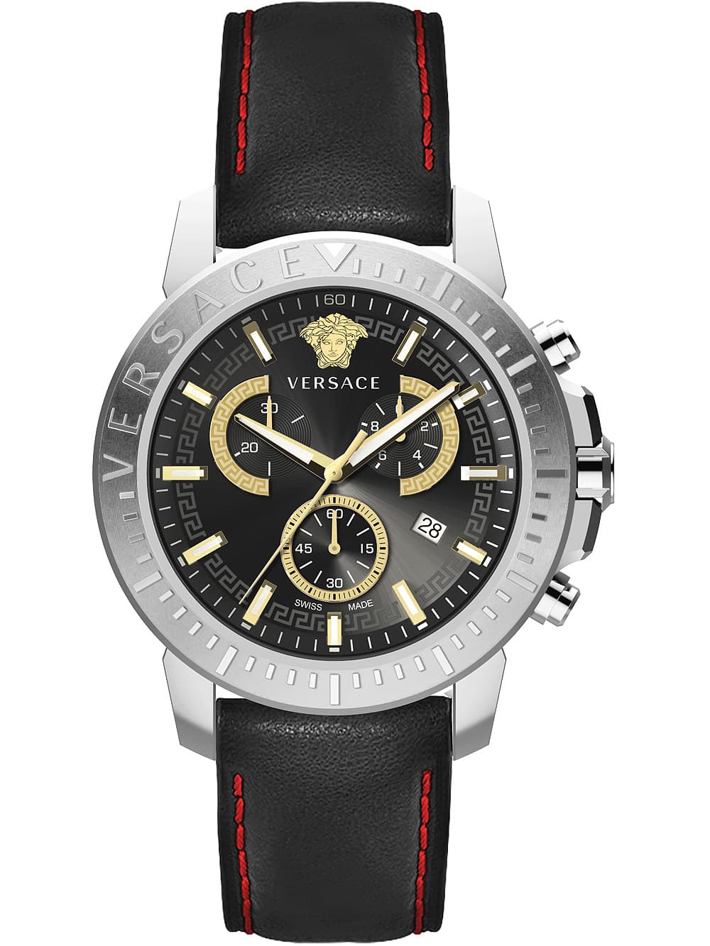 Versace VE2E00121 New Chronograph Herrenuhr 45mm 5ATM