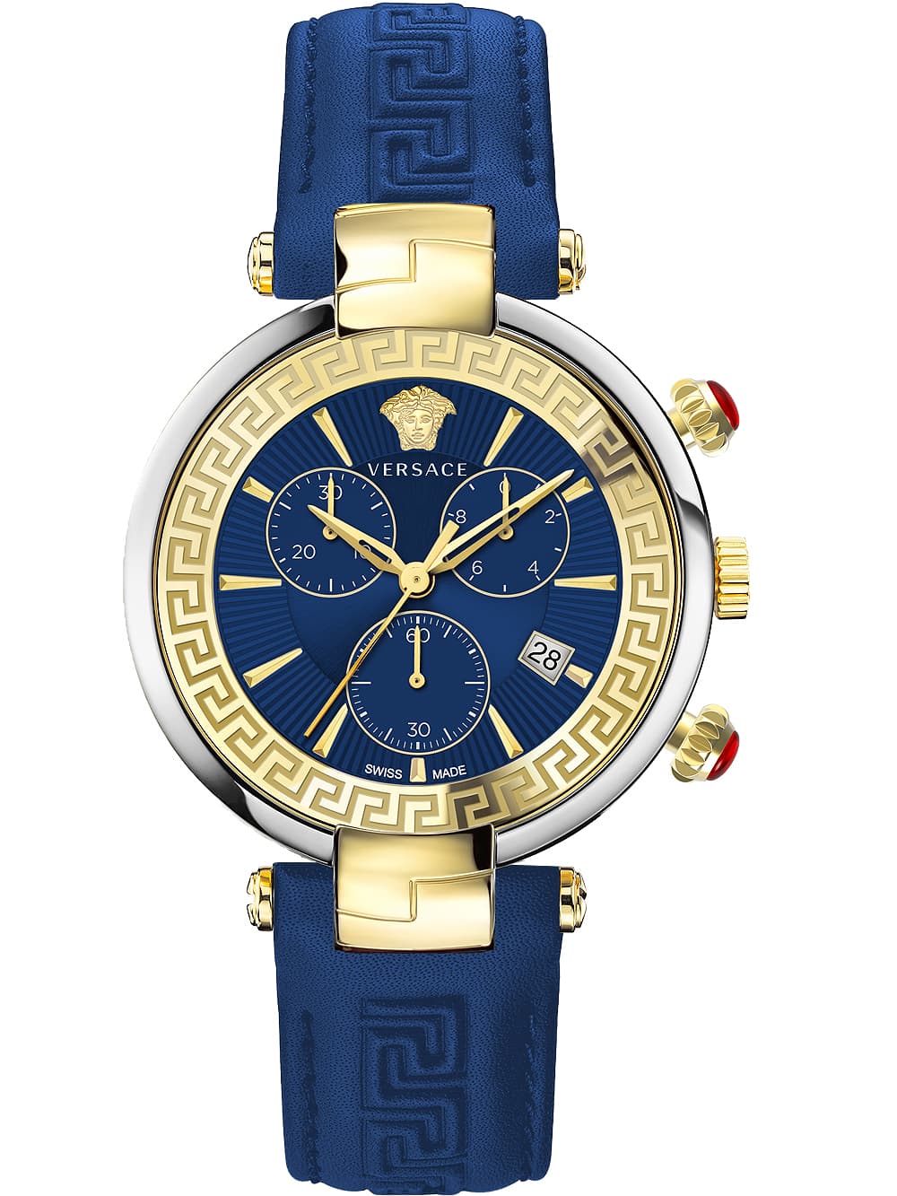 Versace VE2M00221 Revive Chronograph Herrenuhr 41mm 5ATM