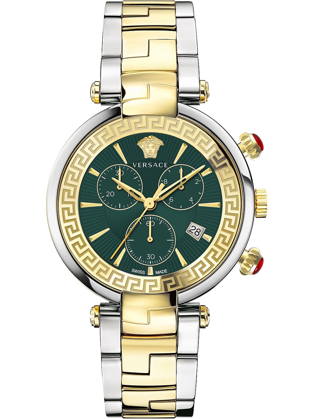 Versace VE2M00521 Revive Chronograph Herrenuhr 41mm 5ATM