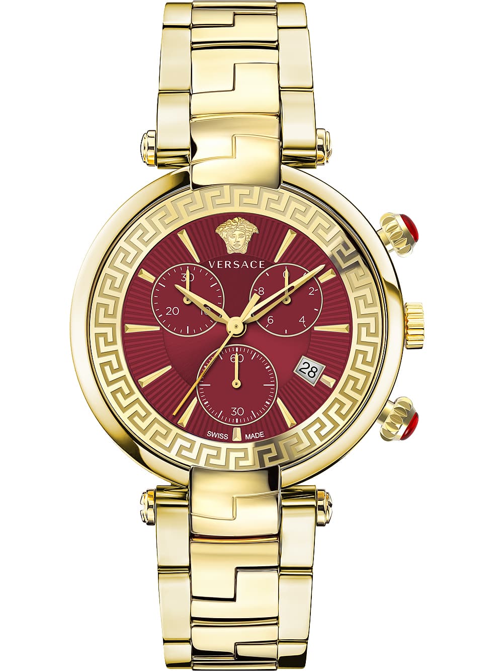 Versace VE2M00721 Revive Chronograph Herrenuhr 41mm 5ATM