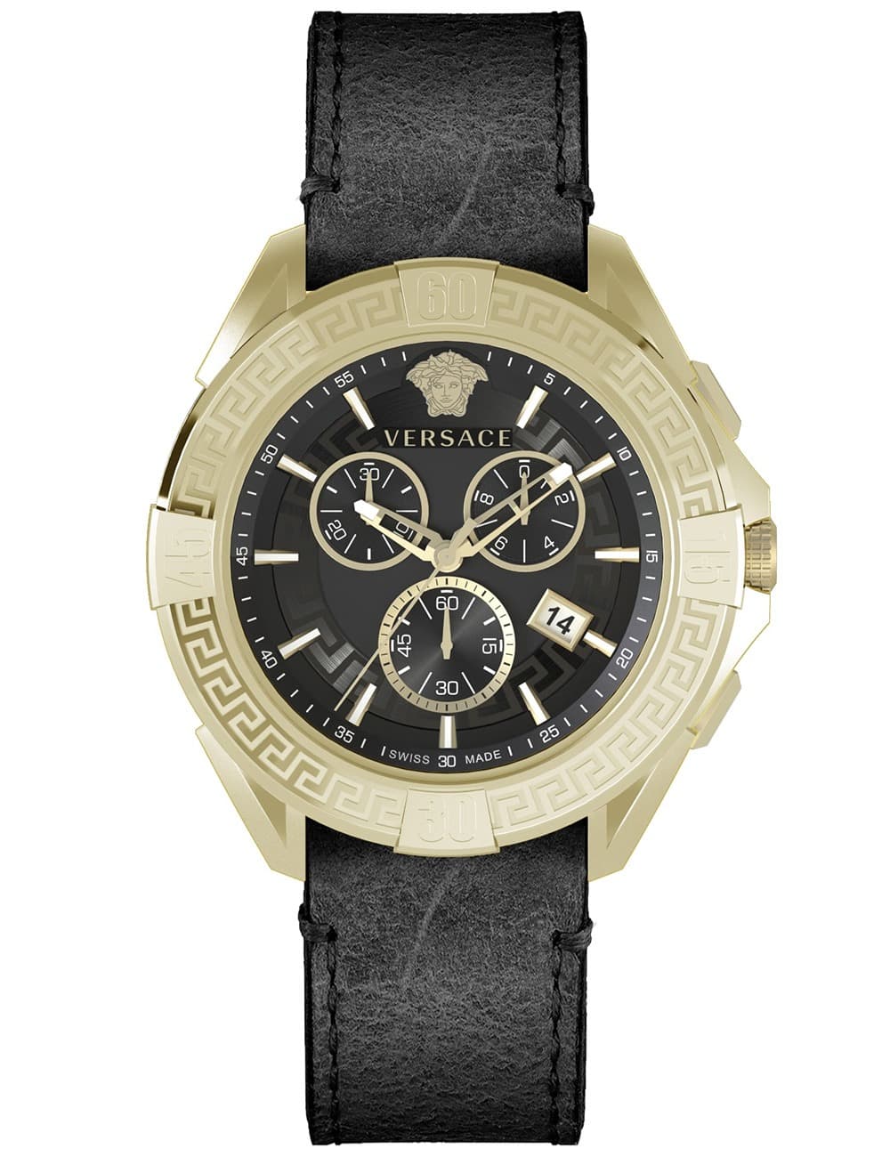 Versace VE5CA0323 Herrenuhr Sporty Chrono 46mm 5ATM