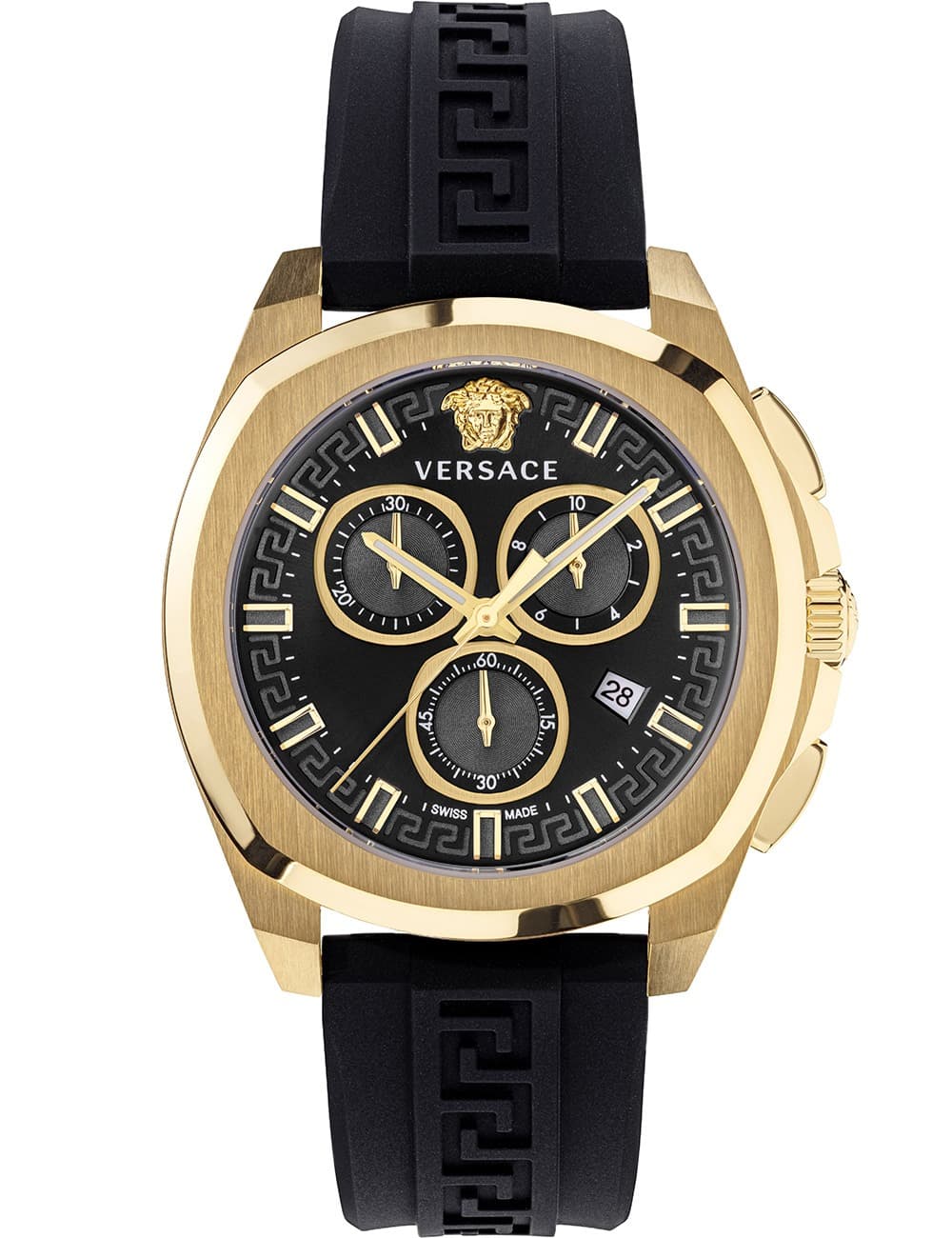 Versace VE7CA0423 Herrenuhr Geo Chrono 43mm 5ATM
