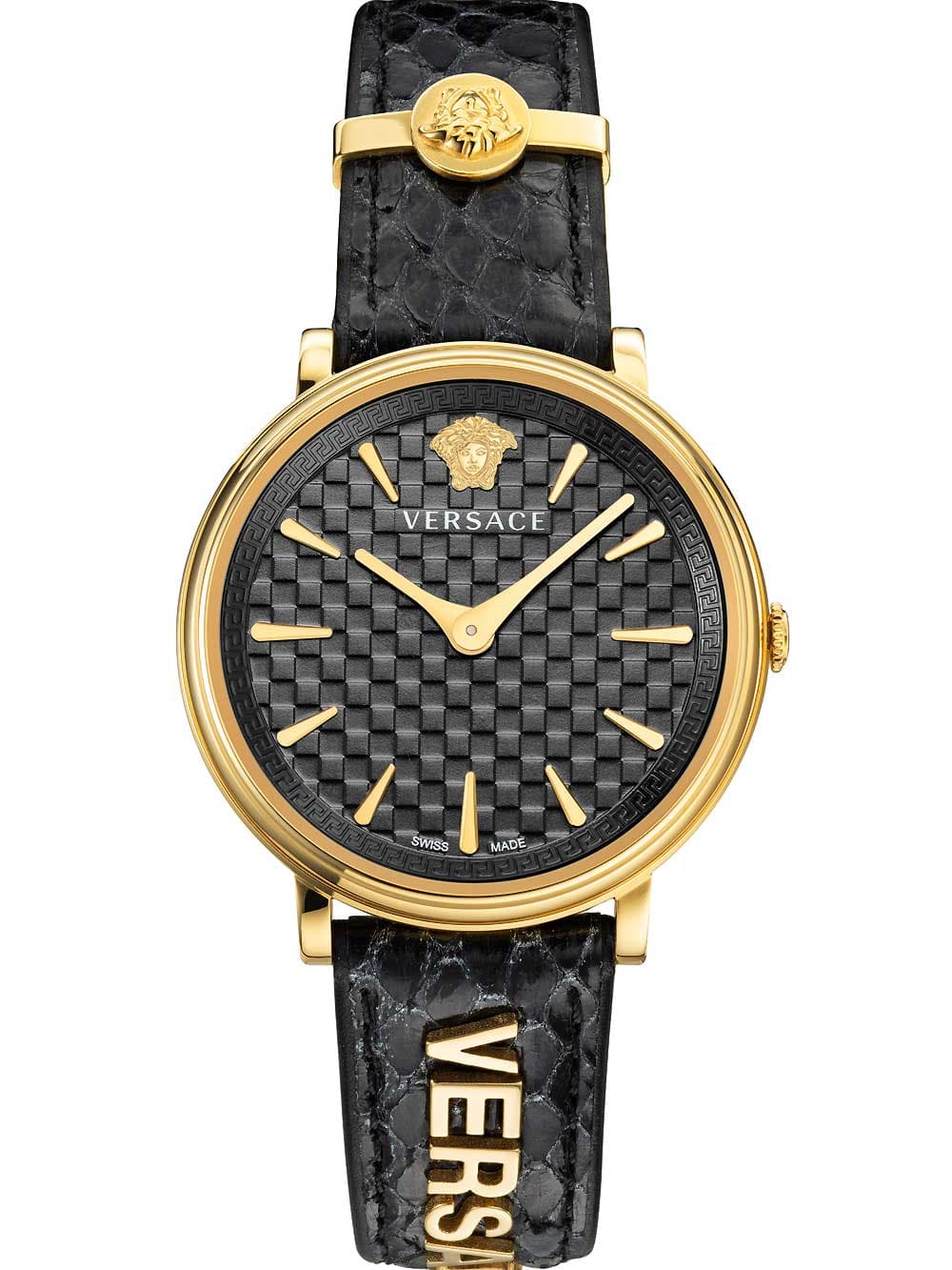 Versace VE8101019 V Circle DamenUhr 38mm 5ATM