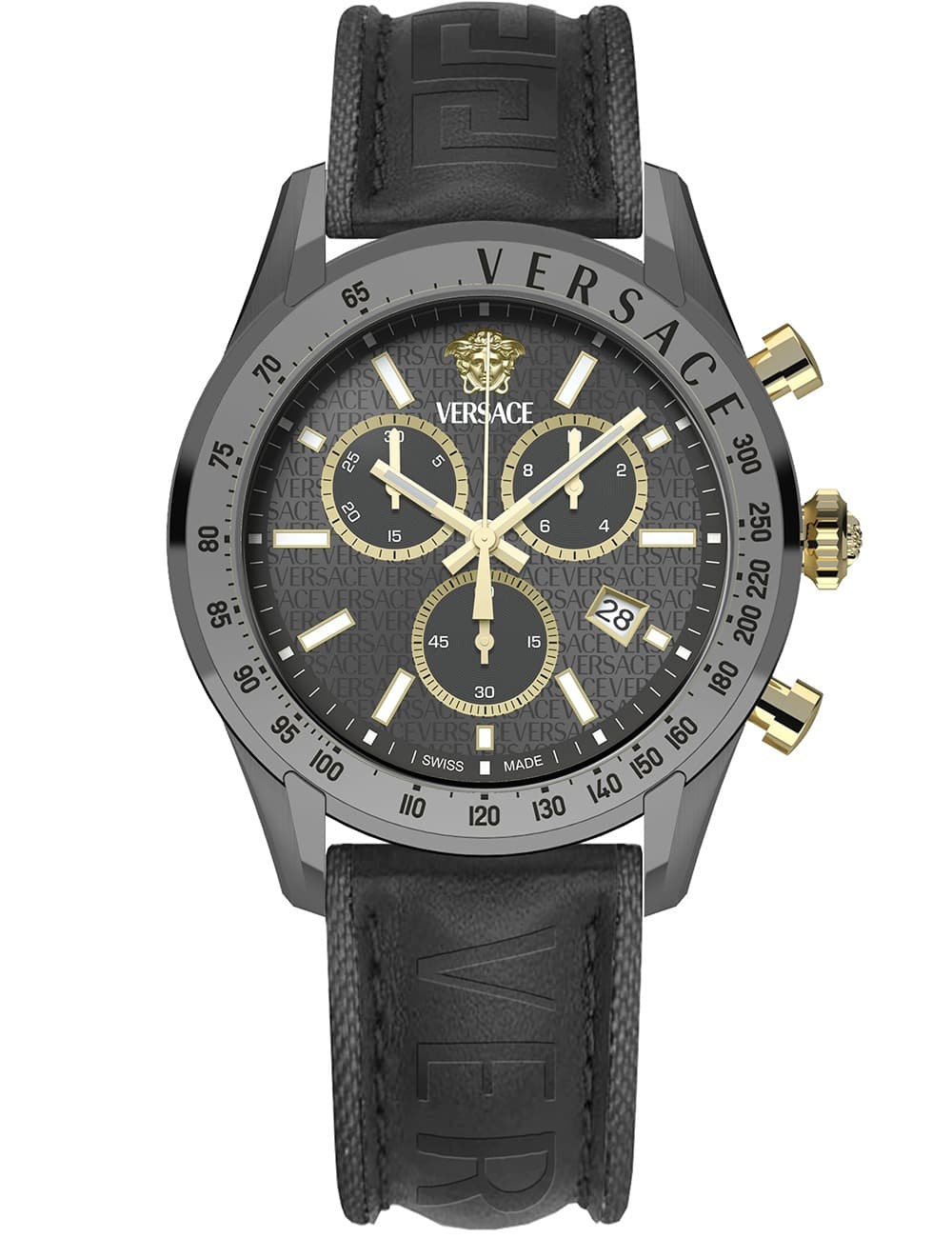Versace VE8R00124 Herrenuhr Chrono Master 44mm 5ATM