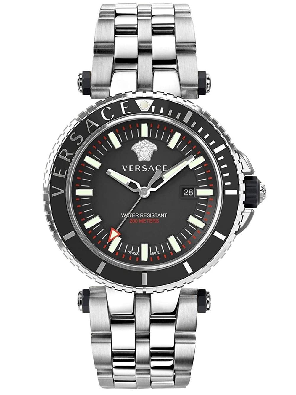 Versace VEAK00318 V-Race Herren 46mm 5ATM