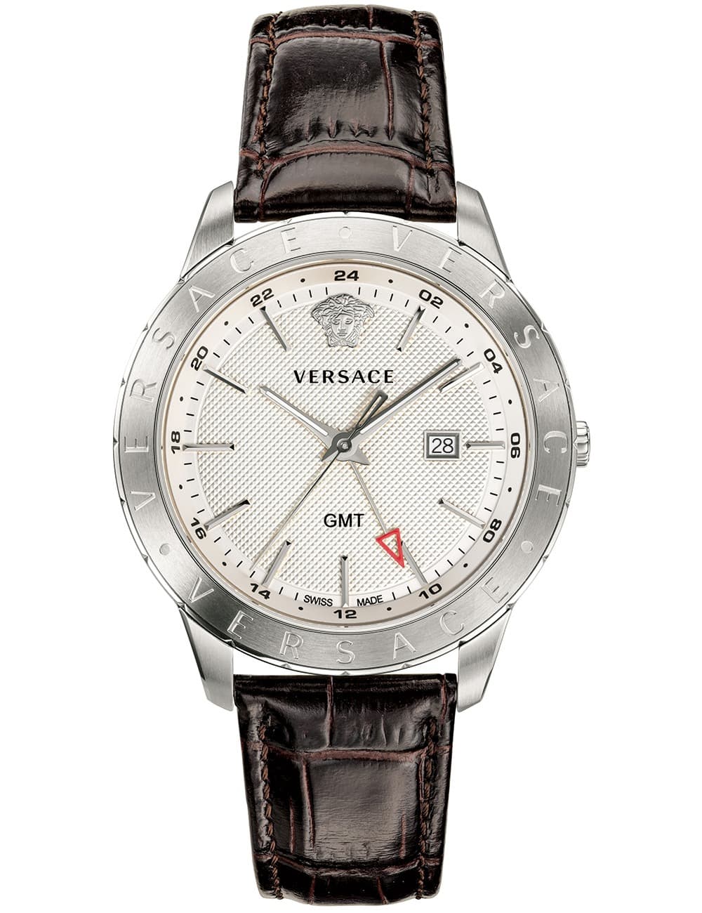 Versace VEBK00118 Herrenuhr Univers GMT 43mm 3ATM