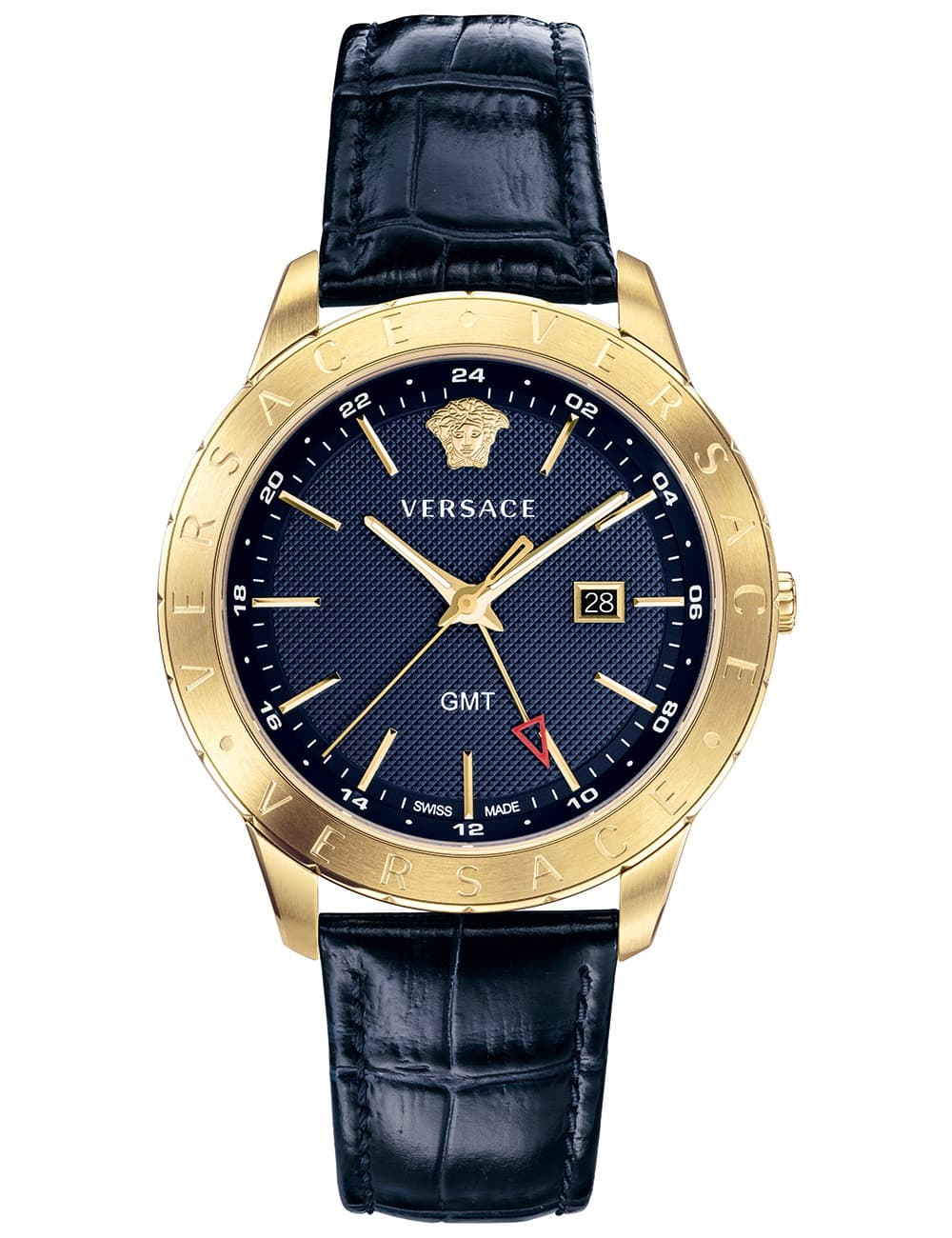 Versace VEBK00318 Herrenuhr Univers GMT 43mm 5ATM