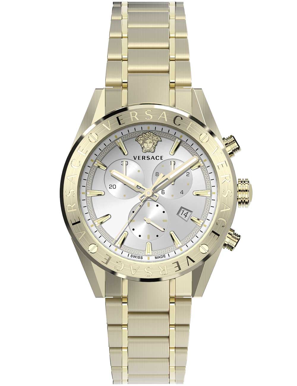 Versace VEHB00719 Herrenuhr V-Chronograph 45mm 5ATM