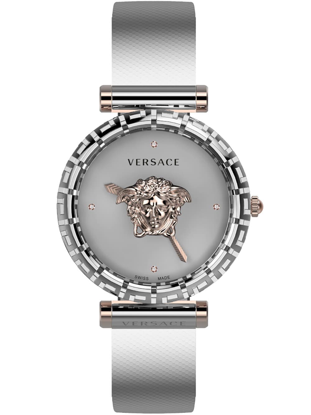Versace VEDV01219 Damenuhr Palazzo Empire Greca Diamond 37mm 5ATM