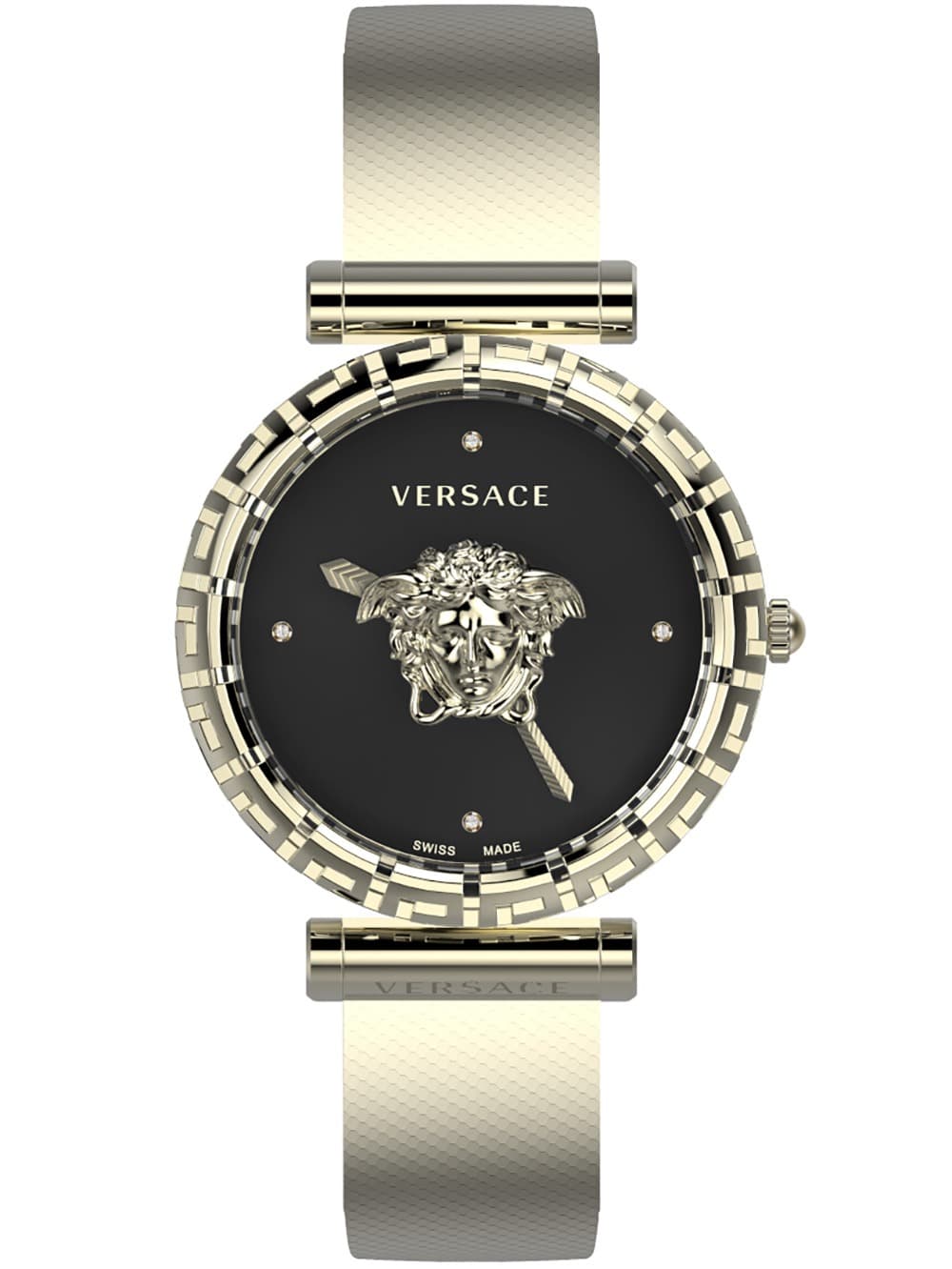 Versace VEDV01319 Damenuhr Palazzo Empire Greca Diamond 37mm 5ATM