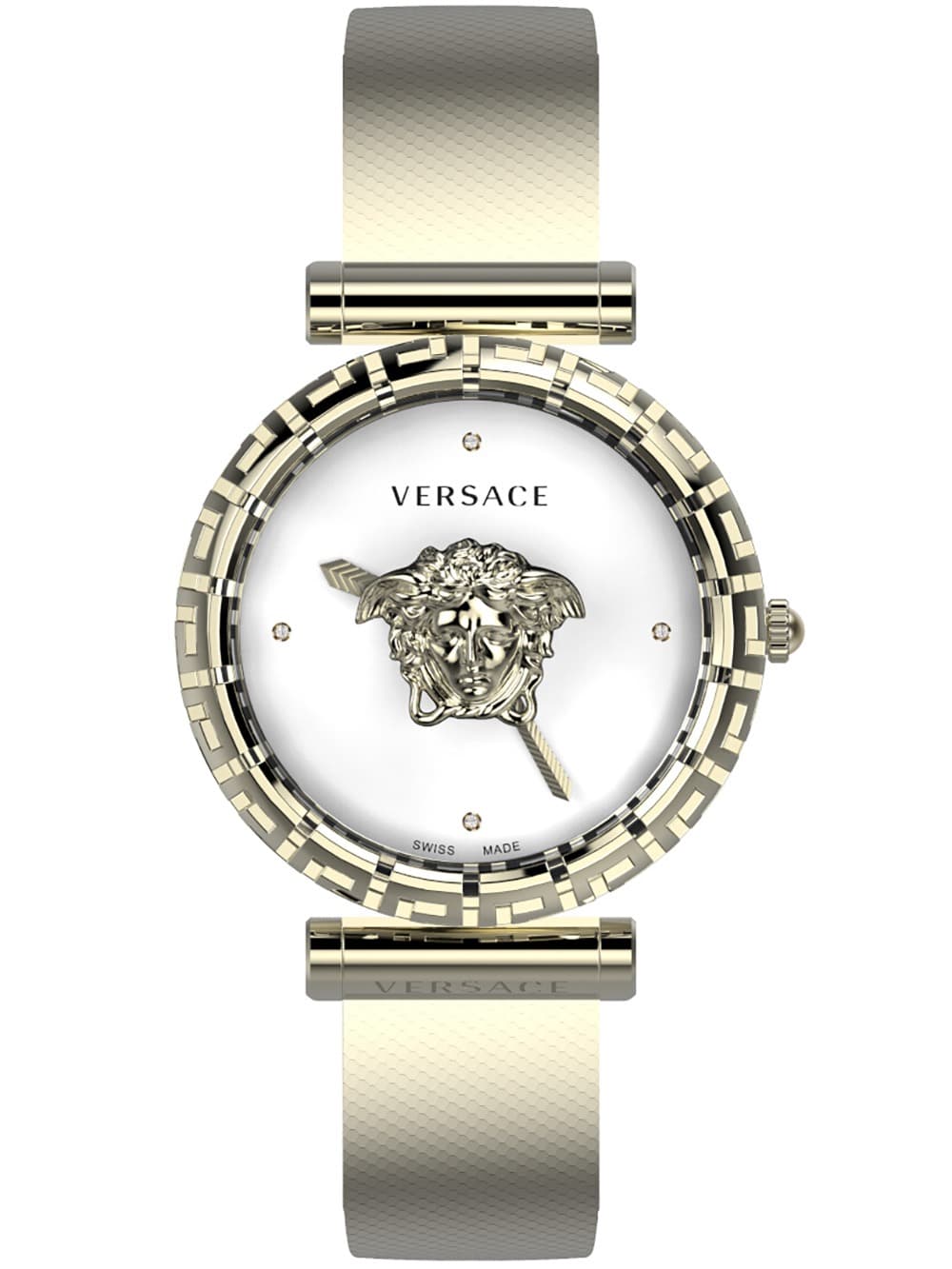 Versace VEDV01419 Damenuhr Palazzo Empire Greca Diamond 37mm 5ATM
