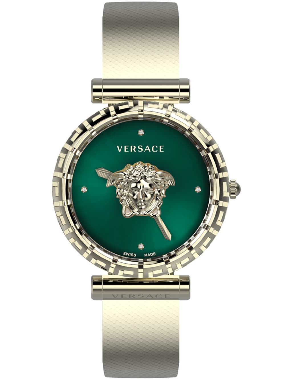Versace VEDV01619 Damenuhr Palazzo Empire Greca Diamond 37mm 5ATM
