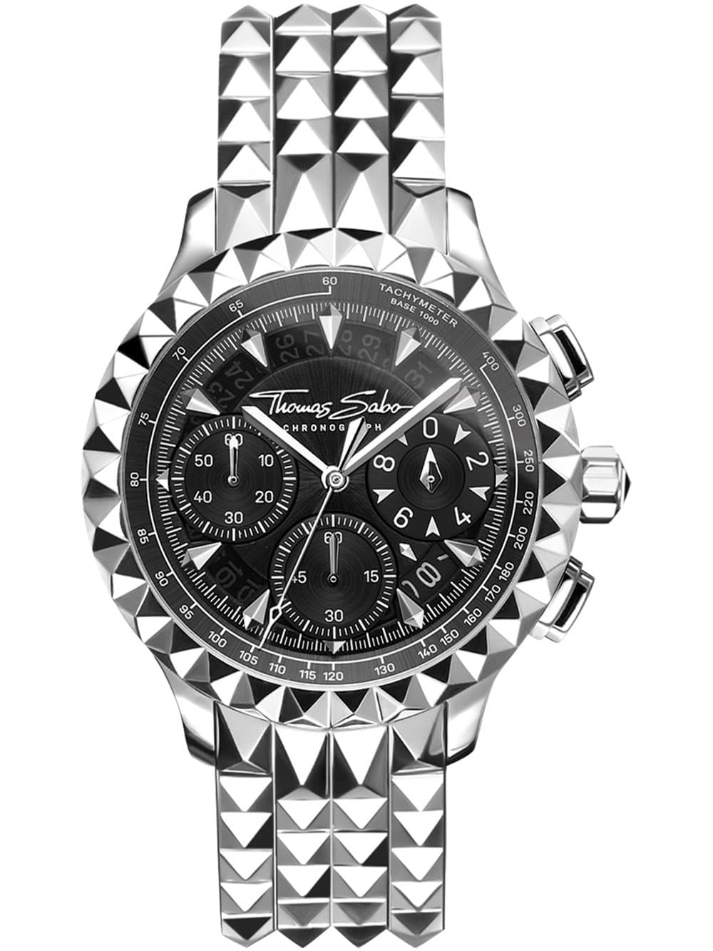 Thomas Sabo WA0358-201-203 Rebel at Heart Chronograph Herrenuhr