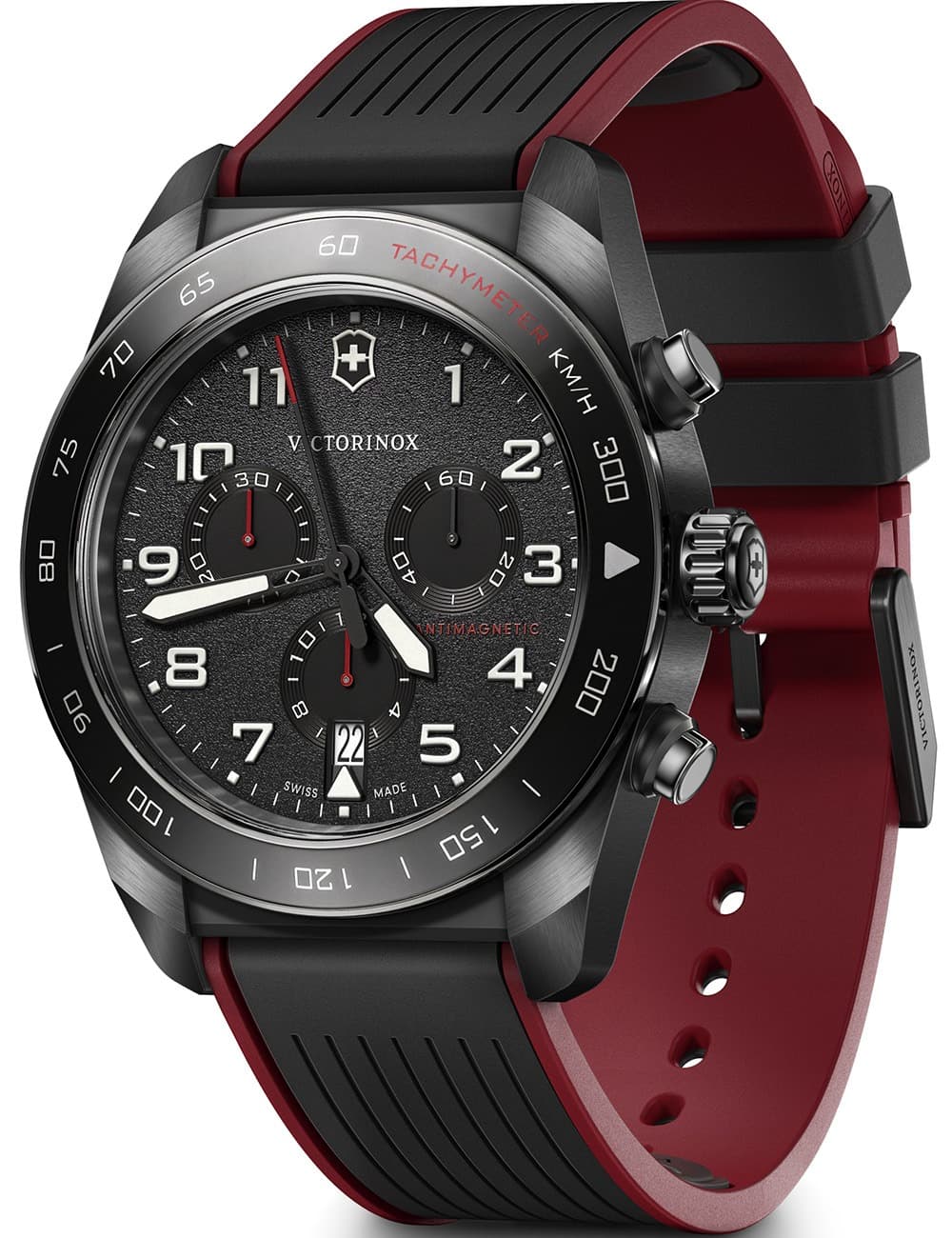 Victorinox 242051 Herrenuhr Swiss Army Chrono 42mm 10ATM