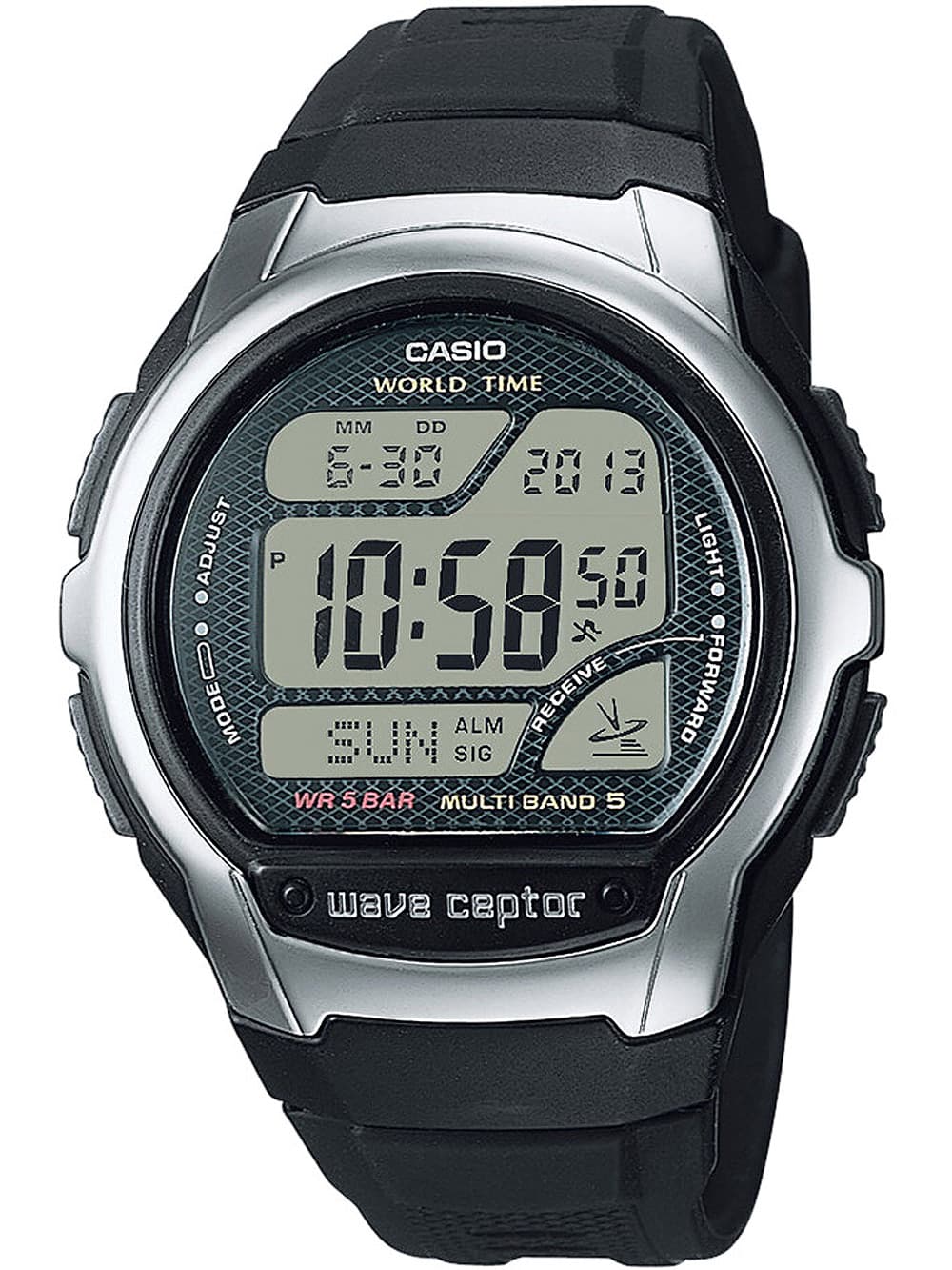 Casio WV-58R-1AEF Collection Funkuhr Herrenuhr 44mm 5ATM