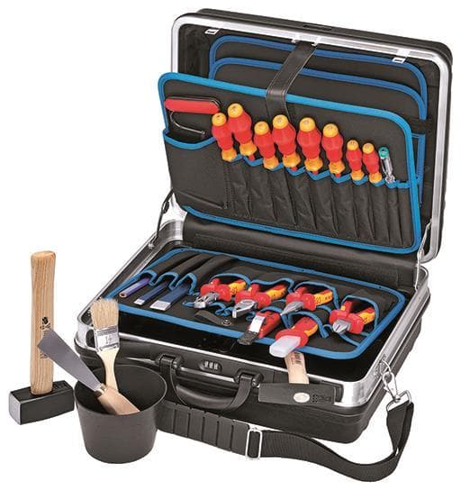 Knipex VDE-Werkzeugkoffer Elektro ** Hartschalenkoffer 002105HLS bestückt