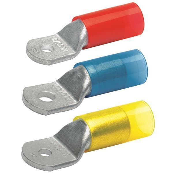 Klauke Rohrkabelschuh isol. 35qmm 605R12 M12 rot galv. verz. (Inhalt 25 Stück)