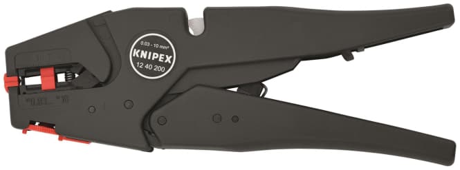 Knipex Abisolierzange 200mm 1240200SB selbsteinstellend 0,03-10,0mm²