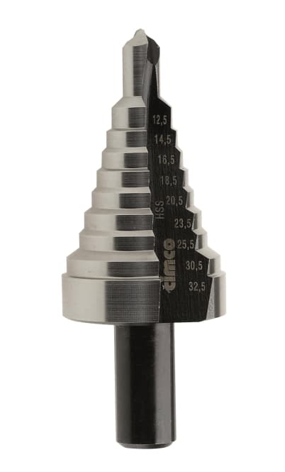 Cimco HSS-Stufenbohrer M12-32 201275 für Verschraubung
