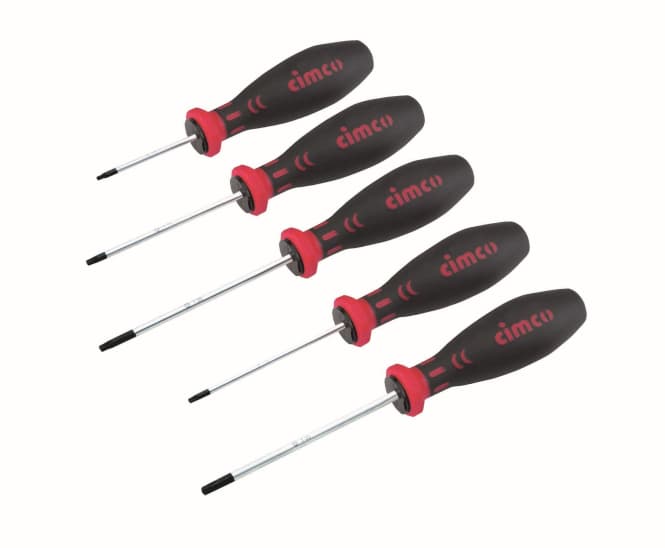 Cimco Schraubendreher-Satz 117300 5-tlg. Torx