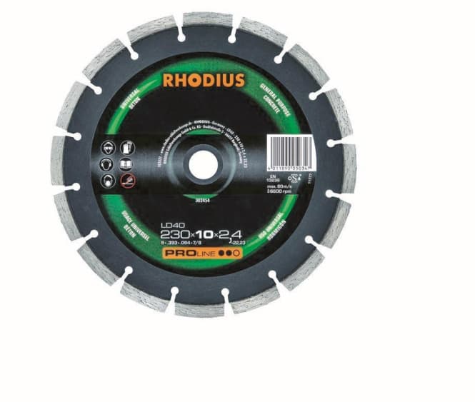 Rhodius Diamantscheiben LD 40 302450 125x12x2,2x22,23 Universal/Beton