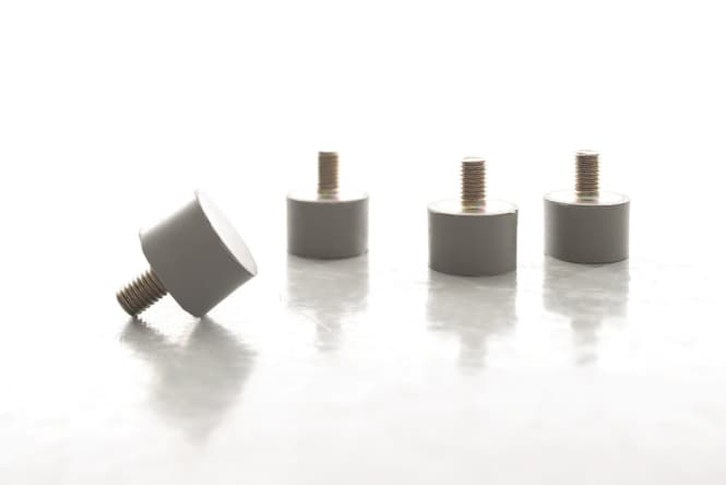 Lübbering Gummifuß-Satz A9010107 für RollProfi Originial