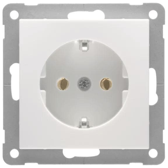 PEHA Steckdose SCHUKO D 11.6511.02 Badora 11. reinweiß (02)