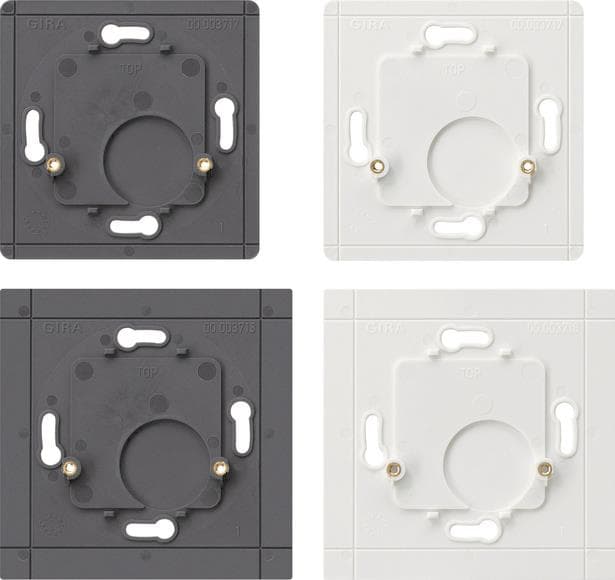 GIRA 533900 Montageplattenset 4Platten System 55
