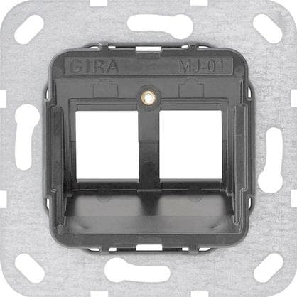 GIRA 560100 Modular Jack MJ-01 2fach Tragring