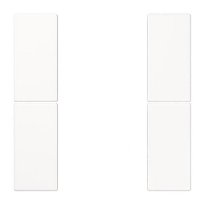 JG Tastensatz komplett 2fach LS502TSAWW weiss