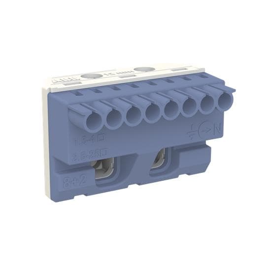 STRIE N-Klemmenblock 8x4+2x25qmm ZK82B