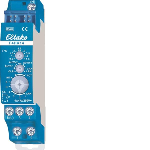 Eltako F4HK14 RS485-Bus Aktor 4Kanal Heiz-Kühl-Relais 30014010