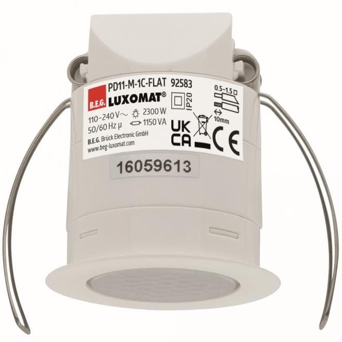 BEG Decken-Präsenzmelder f.Hohlw. 92583 super flach PD11-M-1C-FLAT-DE