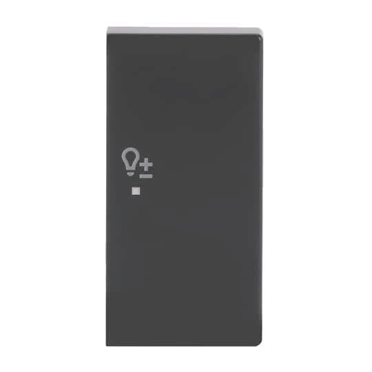 BJ Abdeckung 2fach Symbol 6234-22-81 Dimmer Busch-free@home anthrazit