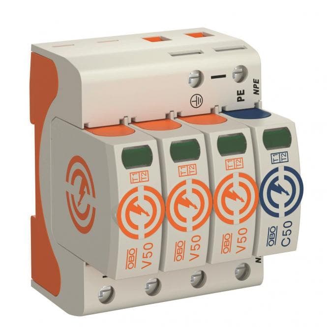 OBO V50-3+NPE-280 CombiController V50 dreipolig m.NPE 280V 5093526