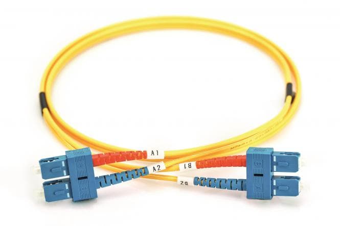 LWL Patchkabel OS2 DK-2922-05 SC-D/SC-D 09/125 Monomode Länge 5,0m