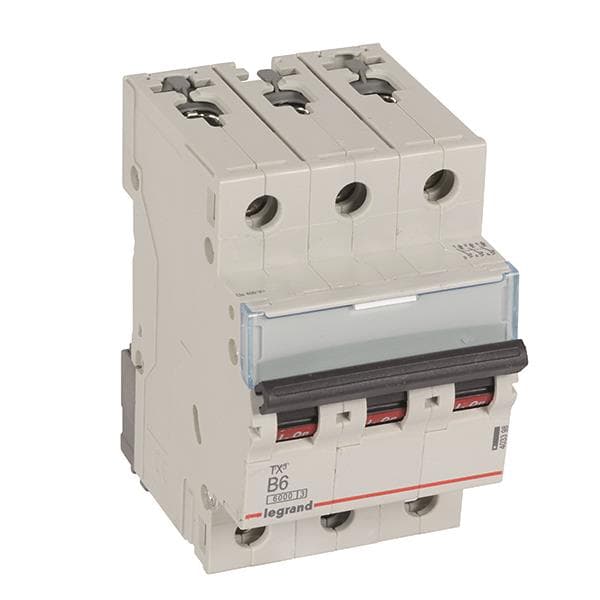 Legrand 403398 TX3 LS-Schalter B 6A 3-polig 6kA 400VAC 3TE