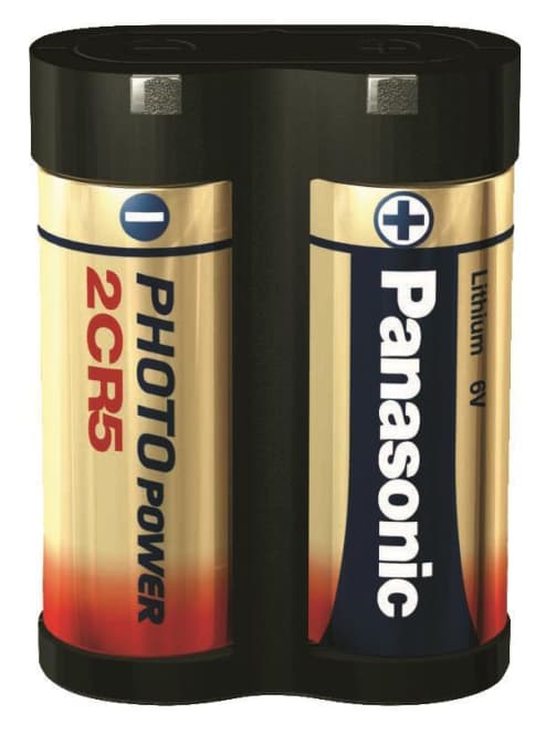 Panasonic Photobatterie 2CR5 Lithium 6V / 1400mAh *Blister a 1 Stück