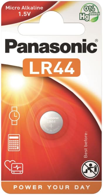 Panasonic Cell Power PLR44 Knopfzelle Alkali-Mangan *Blister 1 St.*