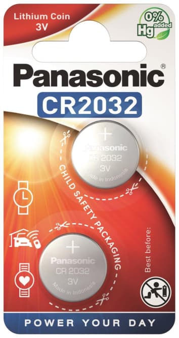 Panasonic Lithium Power CR2032EP/2BP ***Blister a 2 Stück*** 111307