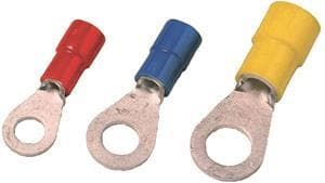 Intercable ICIQ16 Quetschkabelschuh DIN46237 0,5-1qmm M6 rot (Inhalt 100 Stück)