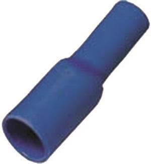 Intercable ICIQ2RSH Rundsteckhülse 1,5-2,5 Stecker 5mm blau (Inhalt 100 Stück)