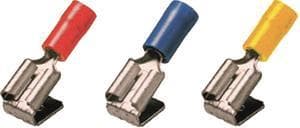 Intercable ICIQ1FHA isol. Steckverteiler 0,5-1qmm 6,3x0,8 rot m.Abzweig (Inhalt 100 Stück)