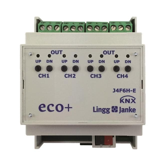 LINGG Jalousie-/Rolladenaktor J4F6-E 4-fach eco+