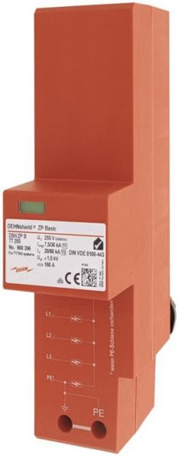 DEHN Kombiableiter Typ 1+2 DSHZPBTT255 DEHNshield Basic 900396