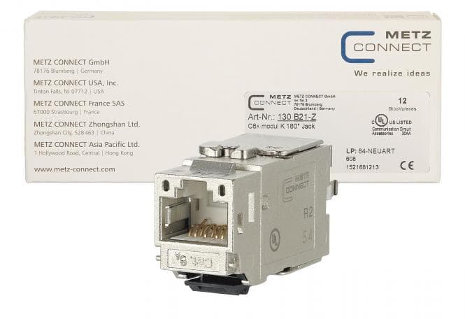 Metz C6A modul K 180° Jack 130B21-Z 12er Pack (Inhalt 12 Stück)