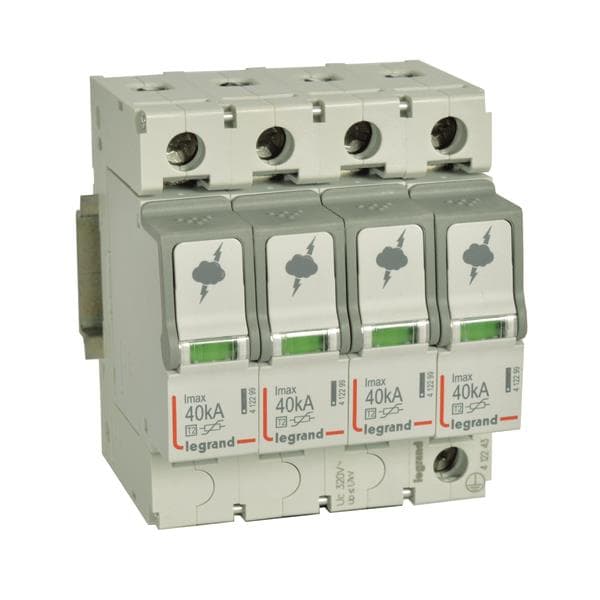 Legrand 412243 ÜSS-Ableiter Typ 2 4+0 Schaltung f.TN-S 230/400V 40kA