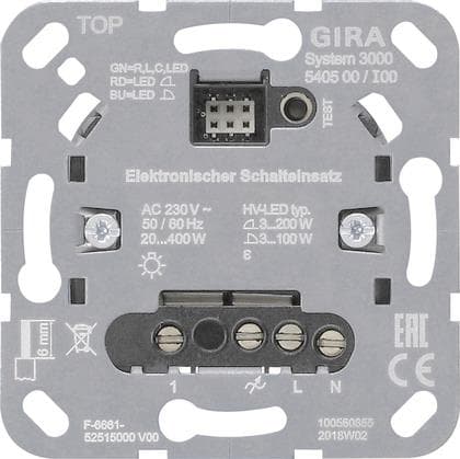 GIRA 540500 S3000 elektronischer Schalteinsatz